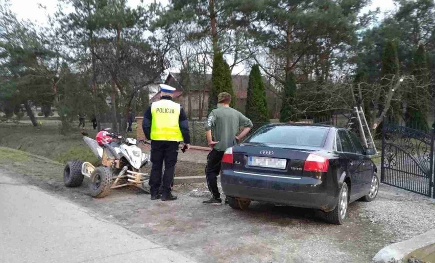 Do wypadku doszło na lokalnej drodze w miejscowości...