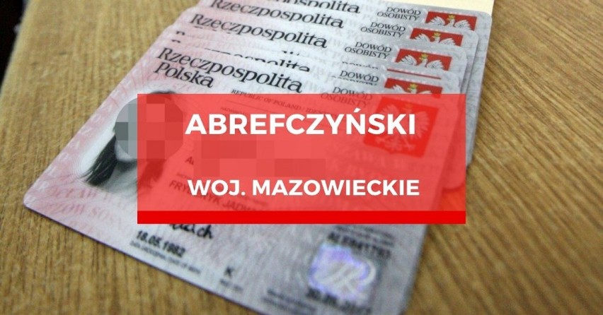 Najdziwniejsze nazwiska męskie w Warszawie i okolicach. Sprawdź, czy jesteś na liście