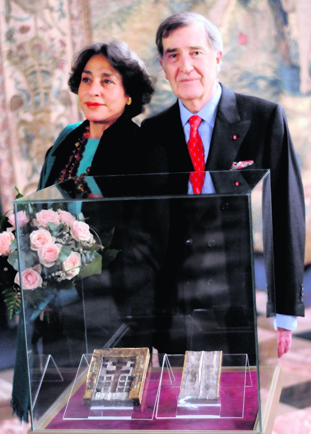 Książę Adam Karol Czartoryski z żoną Josette w Krakowie