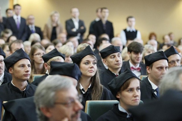 Inauguracja roku akademickiego na Uniwersytecie Ekonomicznym w Poznaniu.