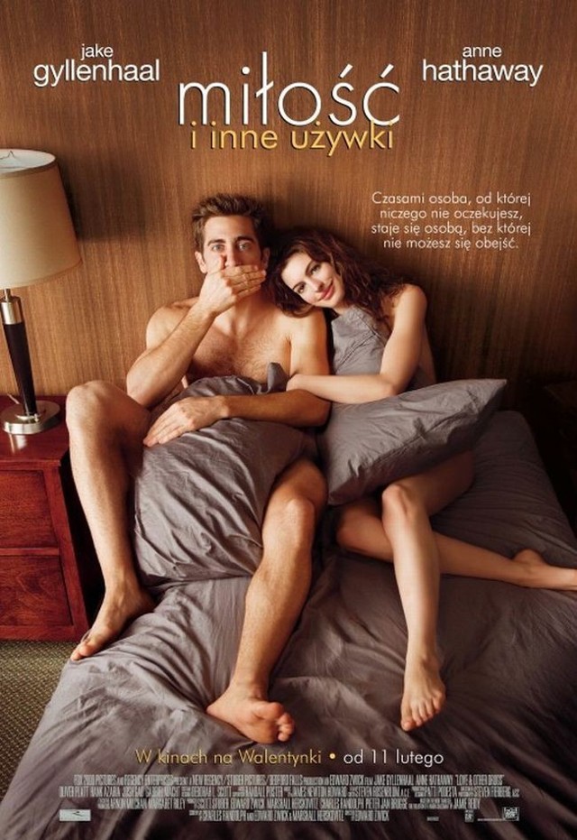 Plakat filmu "Miłość i inne używki"