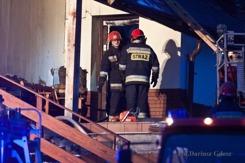 Pożar domu jednorodzinnego w Jugowicach