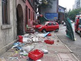 Wypadek na ul. Łagiewnickiej w Świętochłowicach. Pijany kierowca staranował 4 osoby