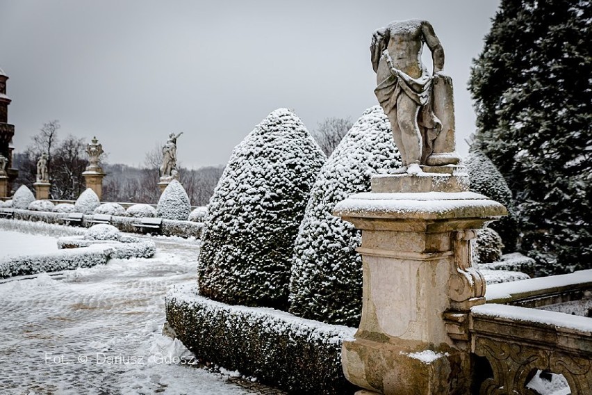 Wałbrzych: Zamek Książ w śnieżnej odsłonie (ZDJĘCIA)
