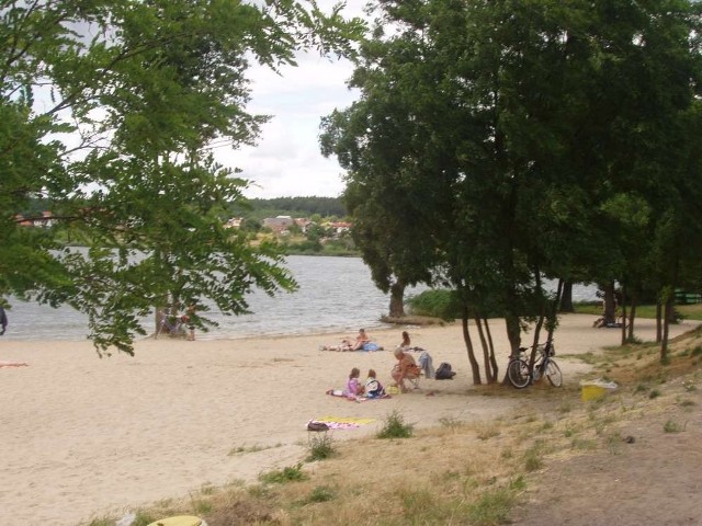 Plaża nad J. Karczewnik