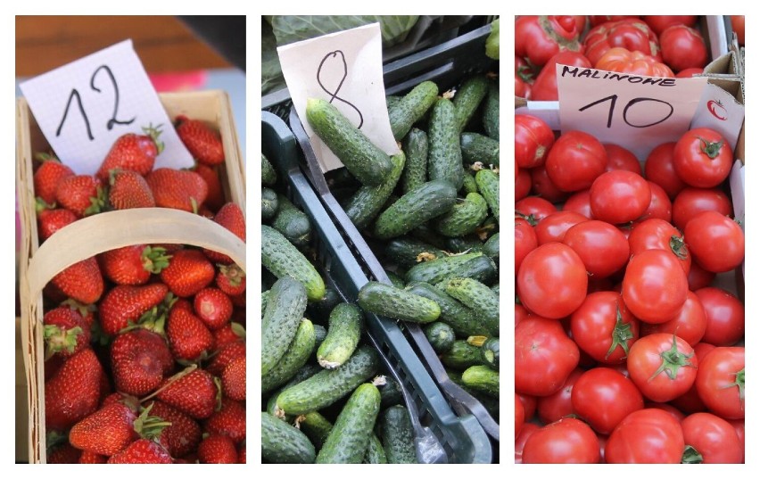Ile kosztują warzywa i owoce w Chełmnie? Oto ceny na targowisku czerwiec 2023! Zdjęcia