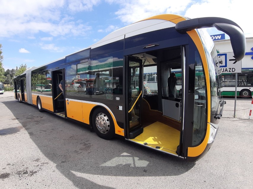 Taki autobus przegubowy testowano już w Szczecinku, teraz...