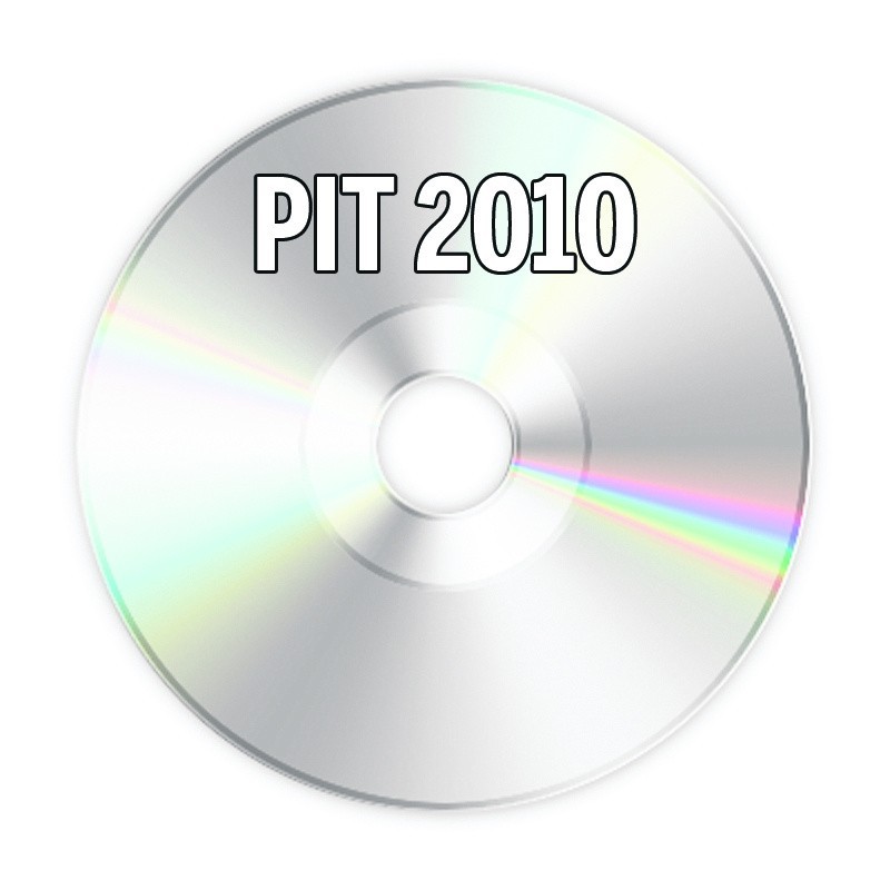 Płyta z programem do rozliczenia PIT 2010 w...