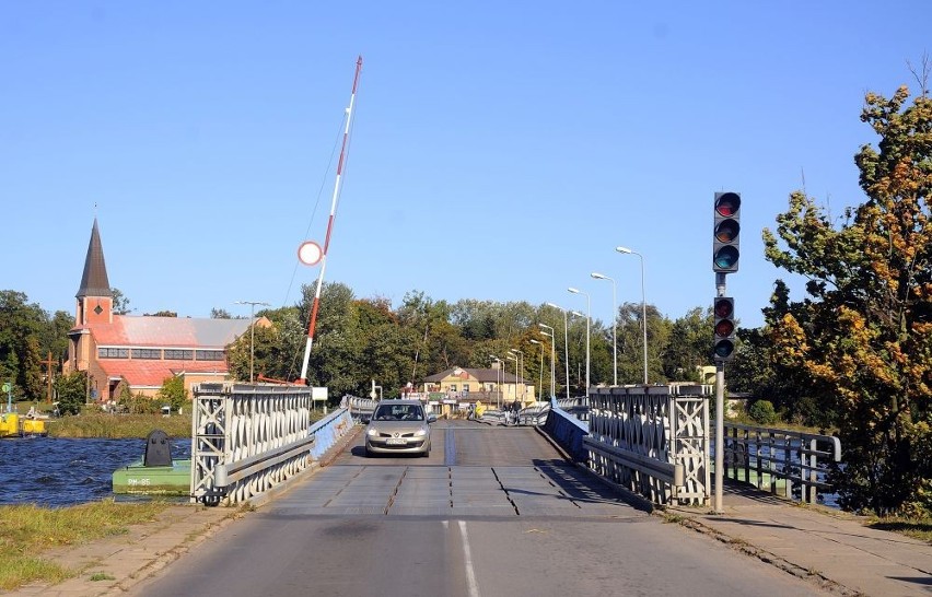 W grudniu rusza generalny remont mostu pontonowego w Sobieszewie. Będą utrudnienia w ruchu
