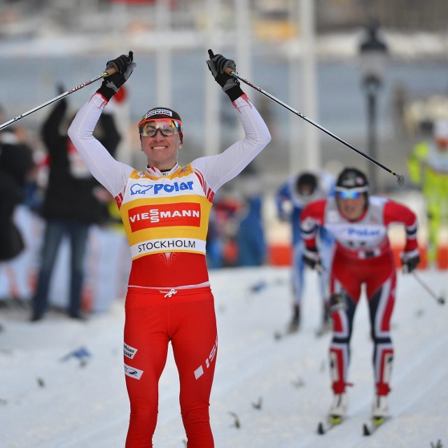 Justyna Kowalczyk w Sztokholmie