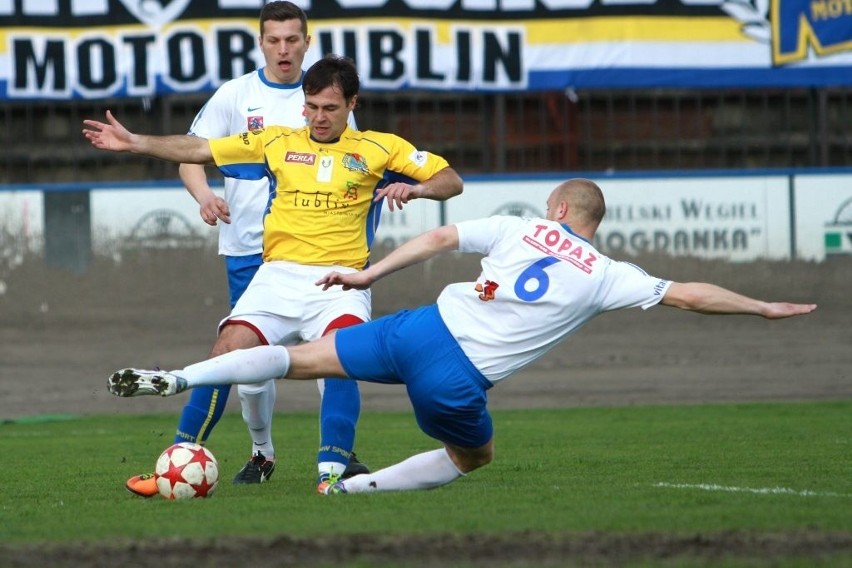 Piłkarze Motoru Lublin pokonali Pogoń Siedlce 3:0 (ZDJĘCIA)