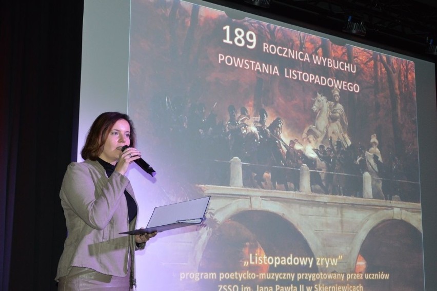 "Listopadowy zryw" na scenie Muzeum Historycznego Skierniewic [ZDJĘCIA]