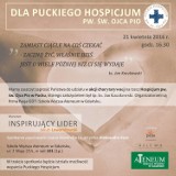 Akcja charytatywna na rzecz Hospicjum pw. św. Ojca Pio w Pucku