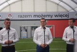 Premier Mateusz Morawiecki w Szkole Mistrzostwa Sportowego w Tychach ZDJĘCIA