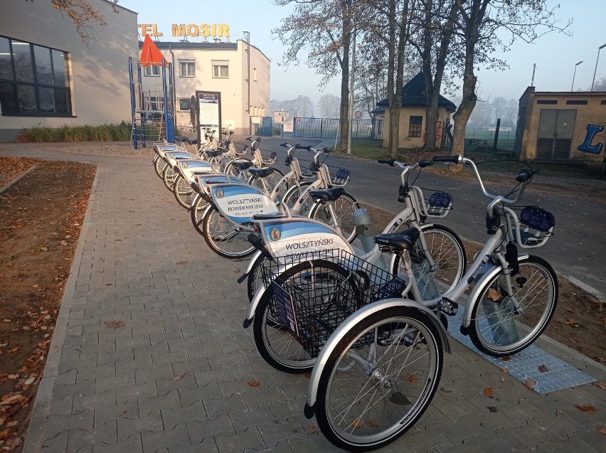 W sąsiednim Wolsztynie można już korzystać z rowerów miejskich