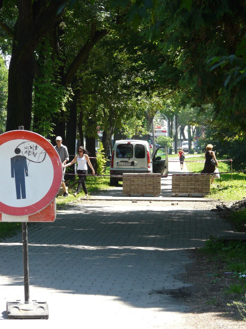 Rozpoczął się remont w parku Ludowym (FOTO)