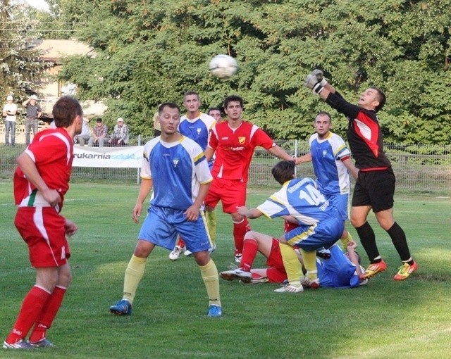 Cztery bramki nakielskiego Orła w meczu z MKS Zabrze-Kończyce 4:2