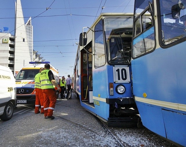 Wypadek na ul. Kazimierza Wielkiego