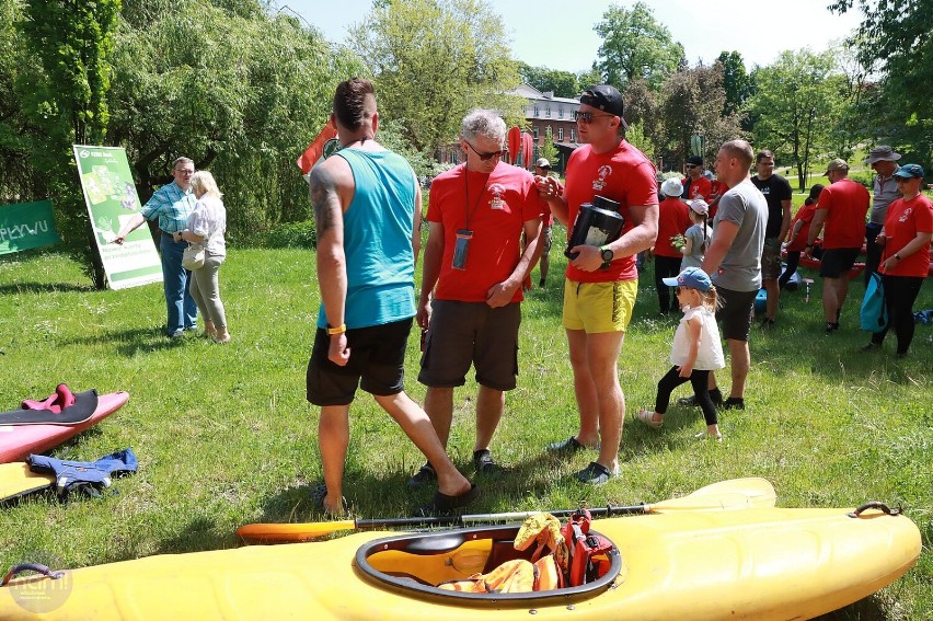 Zakończenie 30. spływu kajakowego PTTK Włocławek, park im....