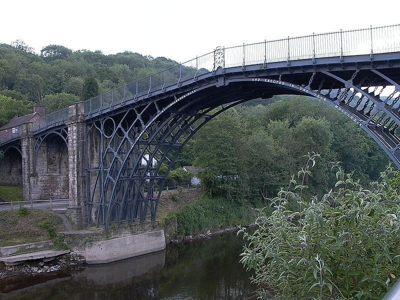 Iron Bridge w Wielkiej Brytanii...