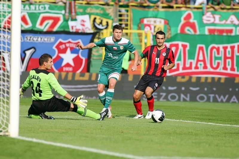 Śląsk-Lokomotiv: Tym razem się nie udało (ZOBACZ ZDJĘCIA)