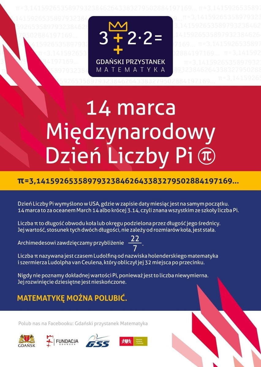 Międzynarodowy Dzień liczby Pi. Na gdańskie tory wyjedzie zabytkowy tramwaj. Każdy pasażer otrzyma matematyczną zagadkę