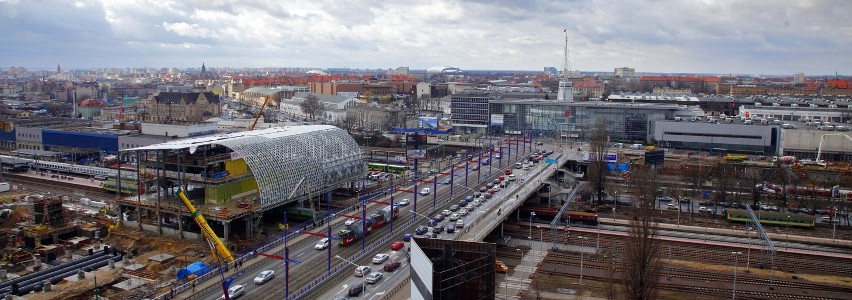 Panorama Poznania z dachu Delty [ZDJĘCIA]