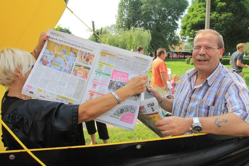 68. Tour de Pologne: Start w Będzinie. Kolarze jadą do Katowic [ZDJĘCIA]