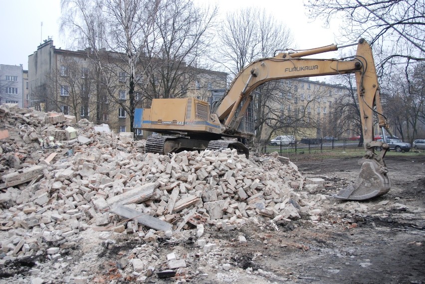 Komisariat I w Sosnowcu został zrównany z ziemią