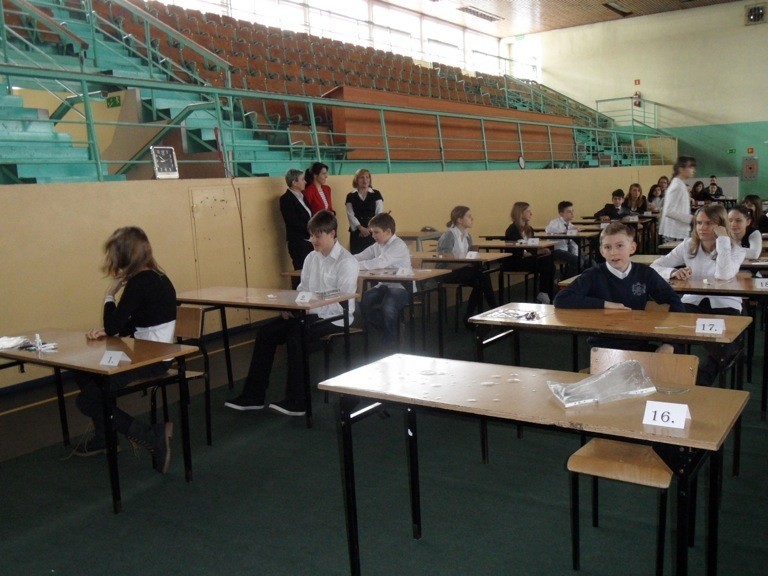 Sprawdzian 2013 w Szkole Podstawowej nr 1 w Lublińcu