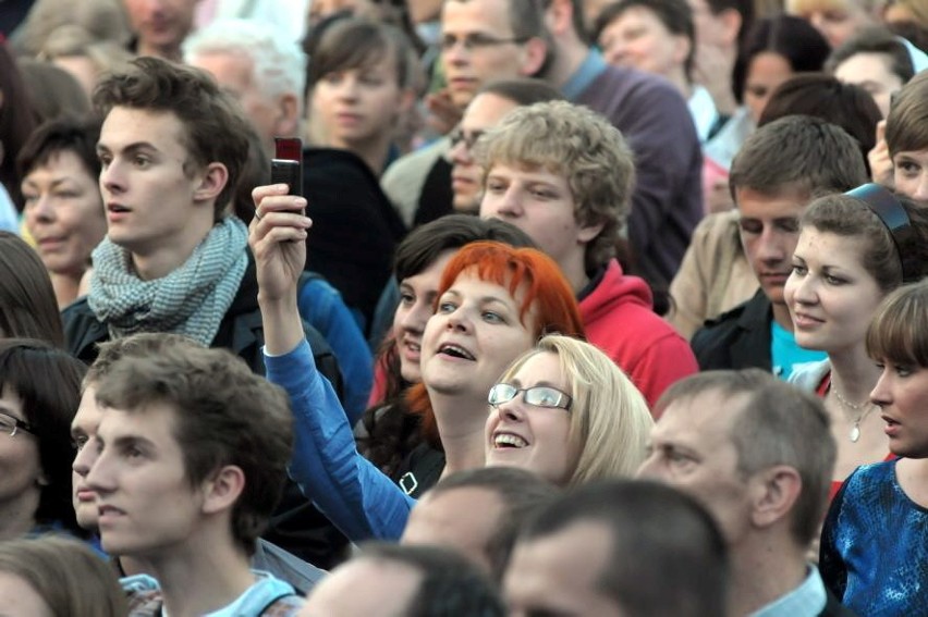 Koncert Chwały na placu Litewskim