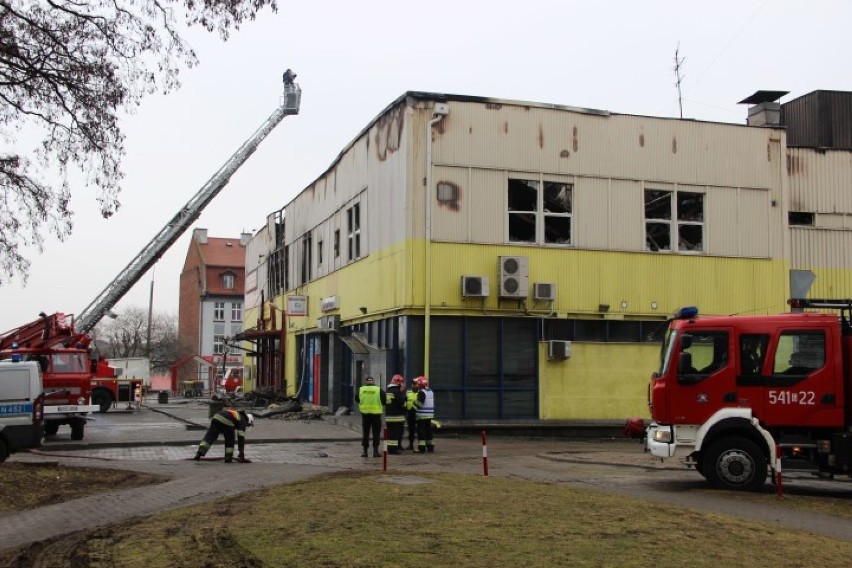 Pożar Retmana w Tczewie