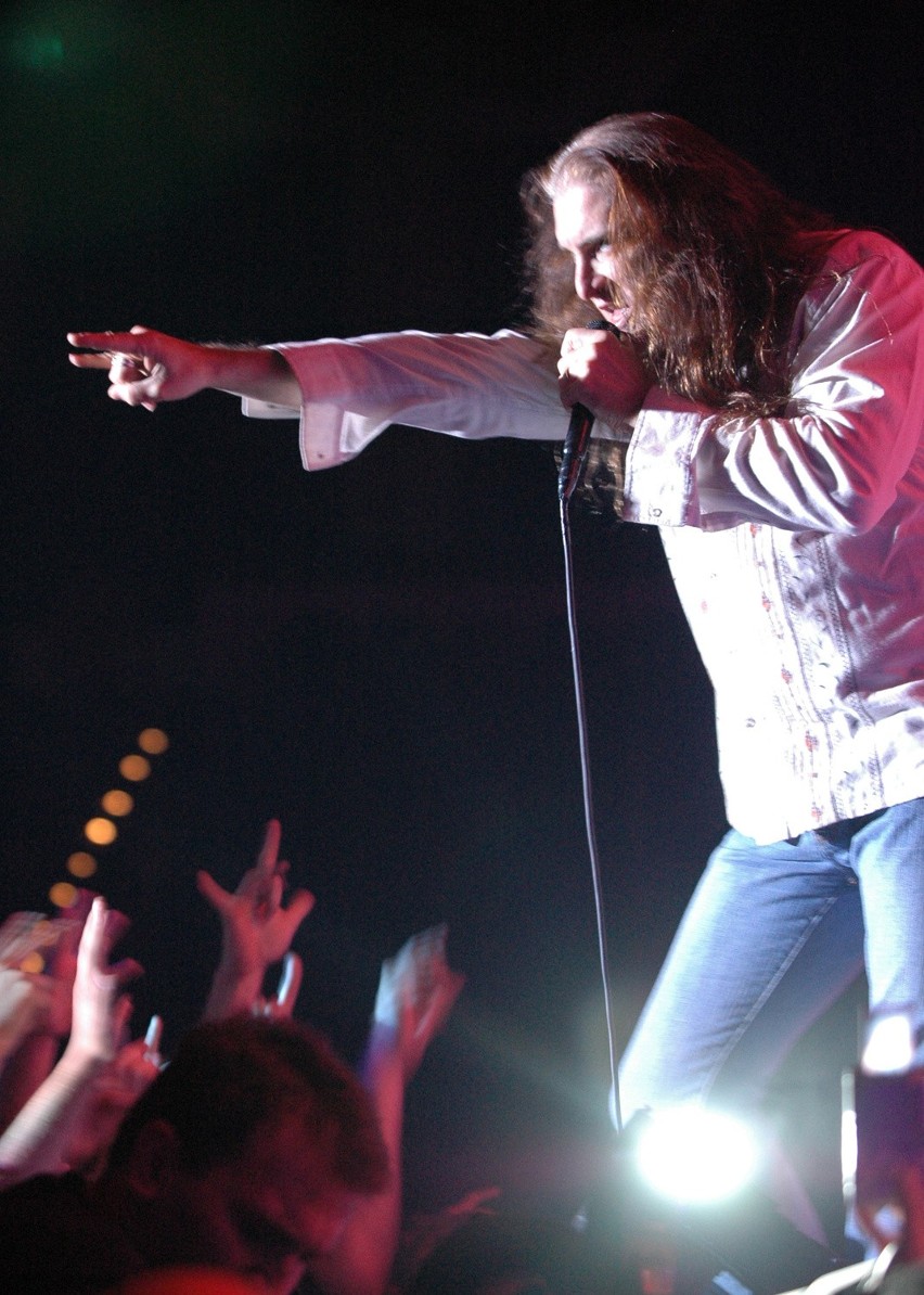 Koncert Dream Theater w Poznaniu w 2005 roku.