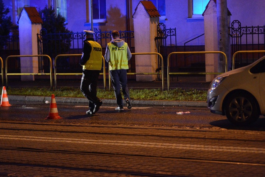 Wypadek na ul. Chełmińskiej w Grudziądzu. Samochód potrącił pieszą