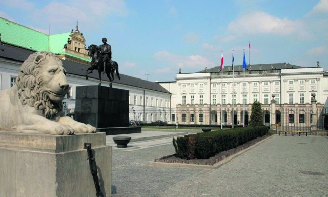 Pałac Prezydencki przy Krakowskim Przedmieściu w Warszawie