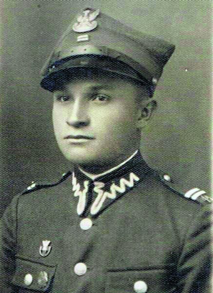Rok 1936. Bonifacy Śliwa w polskim mundurze