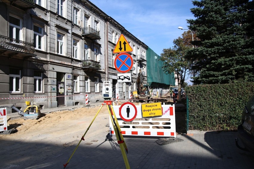 Ulica Śniadeckich w Kielcach się zmienia. Remont zakończy się w tym roku  
