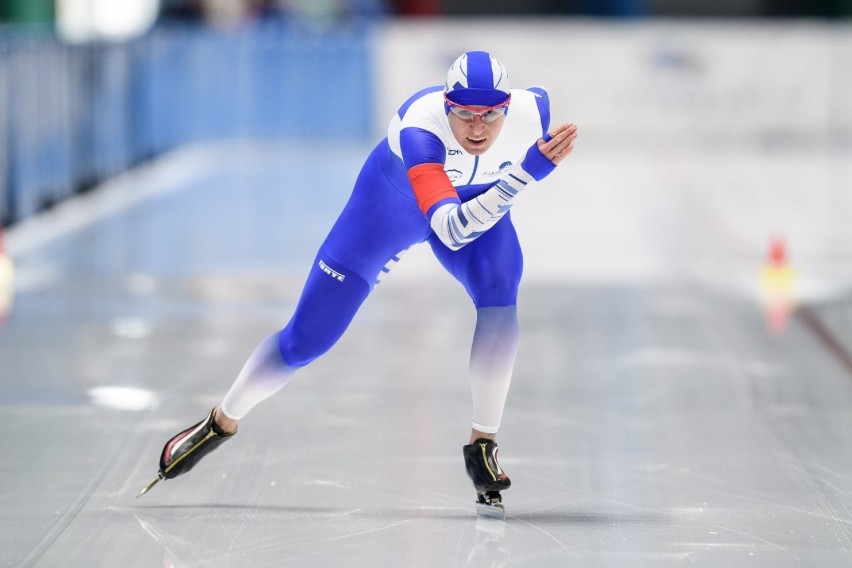 Karolina Gąsecka mistrzynią Polski na 5 km. Srebro dla Magdy Borek, brąz dla Mateusza Owczarka na 10 km. Przybywa medali panczenistom (FOTO)