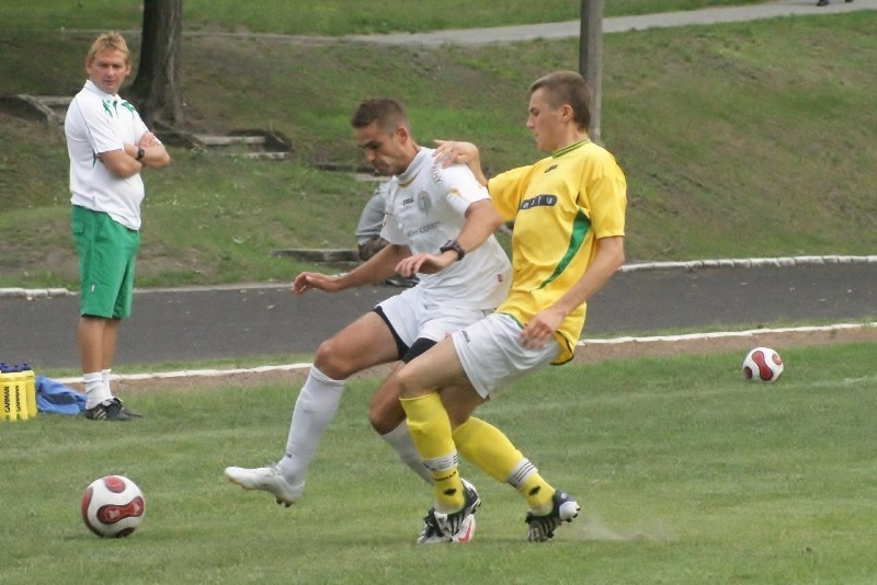 W pierwszym sparingu przed sezonem Lechia Zielona Góra pokonała II-ligowego Chrobrego Głogów 2:0