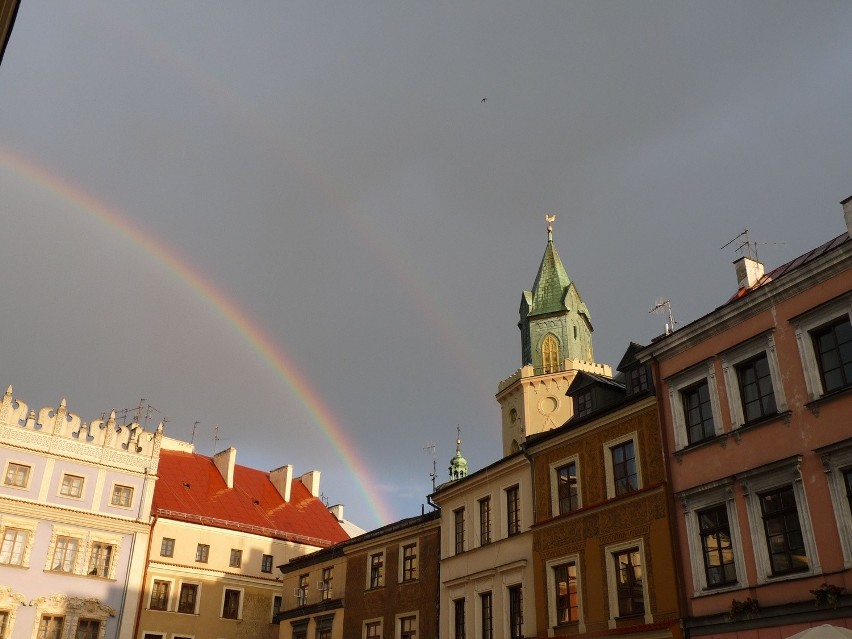 Od Czytelnika: Tęcza nad Lublinem (ZDJĘCIA)