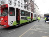 Katowice: Przywrócono już ruch tramwajów po porannym wykolejeniu [ZDJĘCIA]