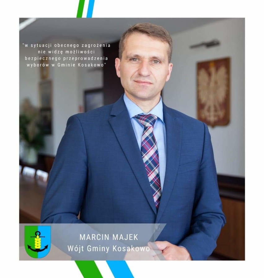 Marcin Majek, wójt gminy Kosakowo: koronawirus i wybory w maju 2020