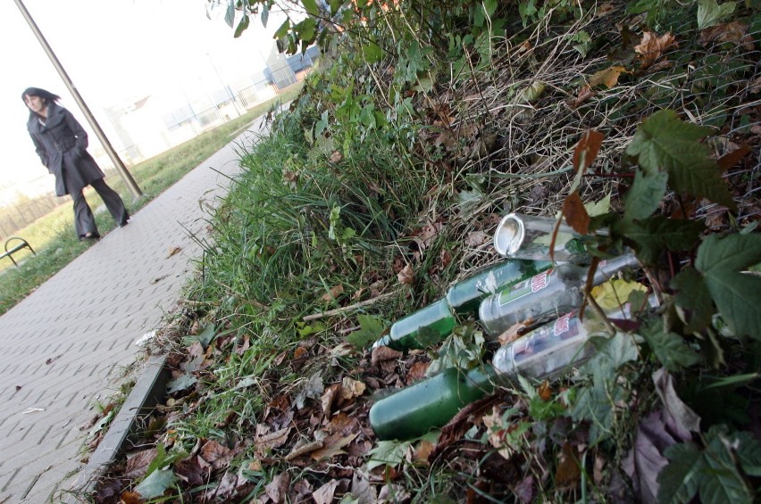 Park Czuby: Miejsce na popijawy i śmiecenie
