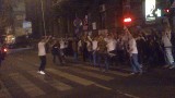 Kibice Realu świętowali w centrum Łodzi [FILM]