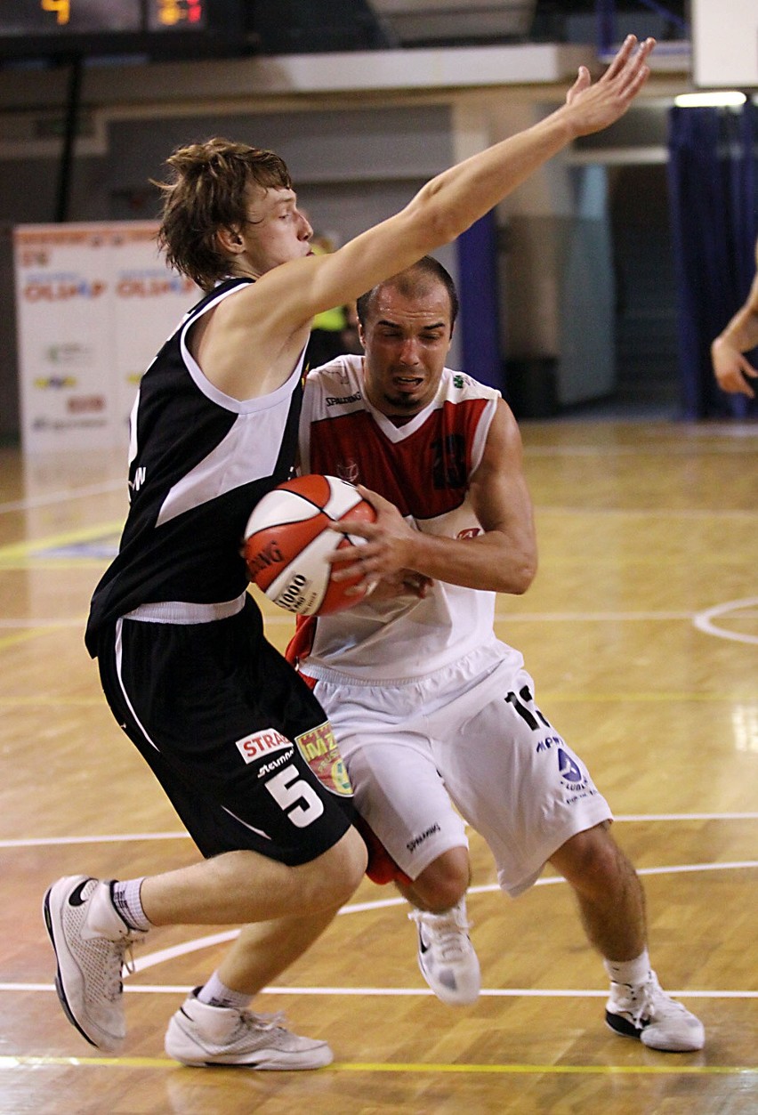 Koszykówka: Kolejna przegrana Olimpu-Start Lublin (ZDJĘCIA)