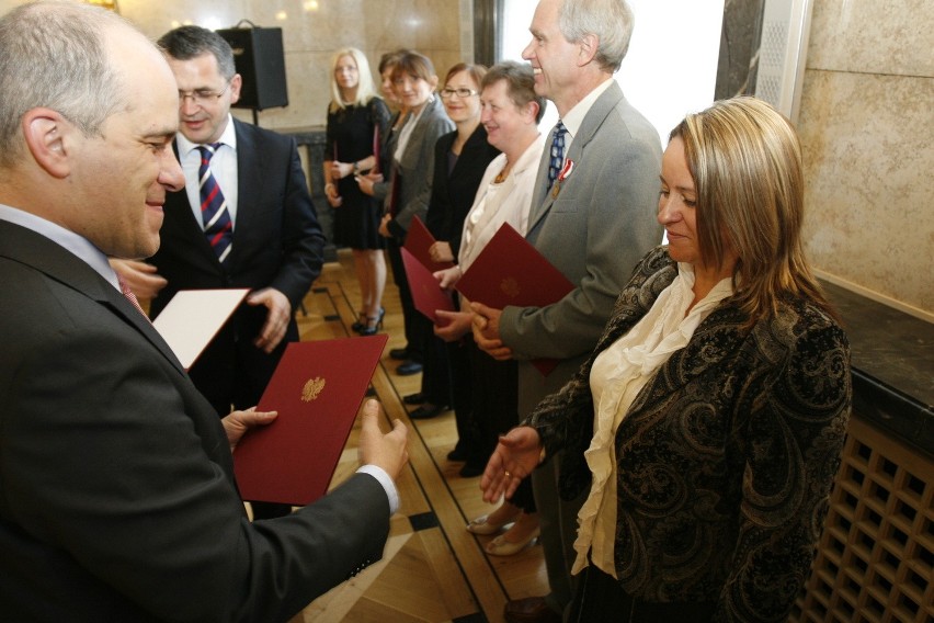 Nauczyciele z woj. śląskiego nagrodzeni w Katowicach [ZDJĘCIA]