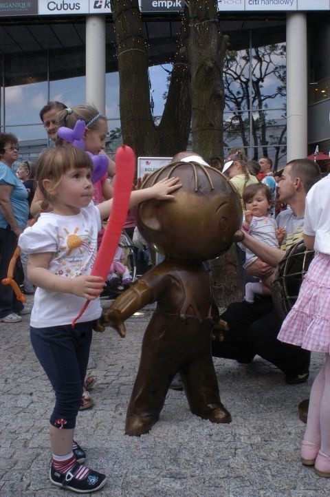 Bolek i Lolek pokazują, gdzie leży Bielsko-Biała [ZDJĘCIA]