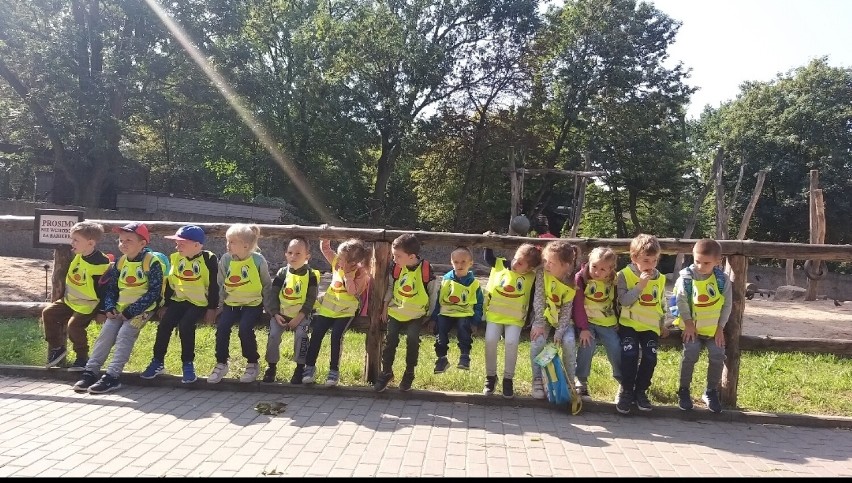 Wycieczka przedszkolaków z Karnkowa do Zoo w Płocku