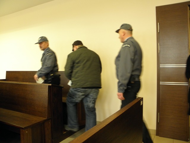 Oskarżeni w sali Sądu Okręgowego w Częstochowie
