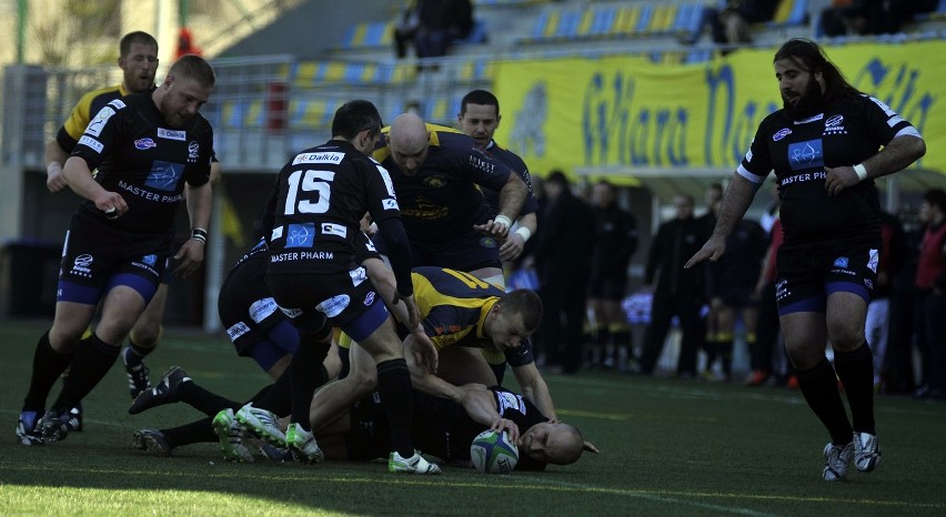 Arka Gdynia lepsza w meczu na szczycie w rugby! [ZDJĘCIA]